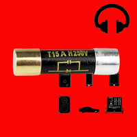 Premium 6x25mm 13A T-Slow Monocrystalline Silver Fuse: Audiophile-Grade for Valve Amps (UK)​