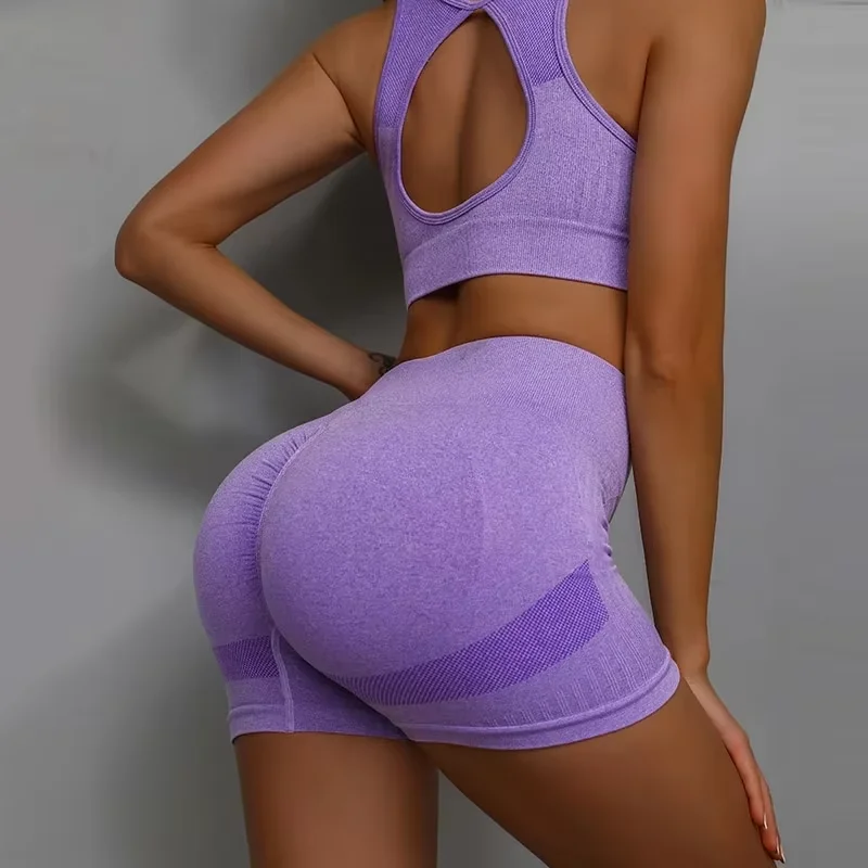 Calções de yoga mulheres cintura alta shorts de treino de fitness yoga collants elevador bunda fitness senhoras yoga ginásio correndo calças curtas esportivas