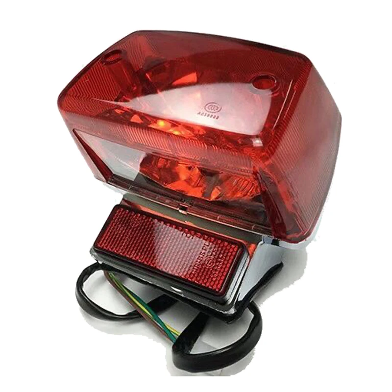 

Motorcycle Tail Light for Suzuki Haojue Lifan GN125F GN125-2A HJ125-8 GN150 Rear Brake Stop Lamp Taillight Complete With Bulb