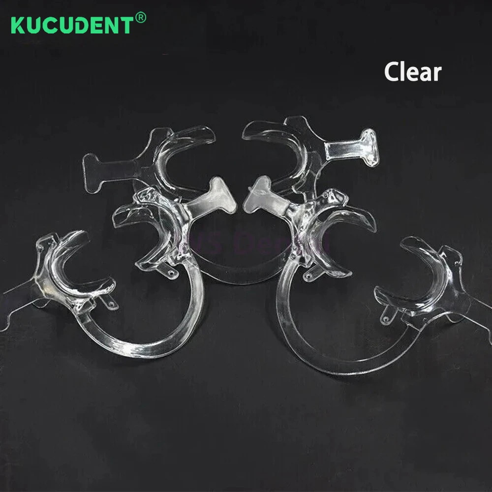 1 Pc ทันตกรรมจัดฟันเปิดปาก C ประเภทโปร่งใสฟัน Intraoral Lip Cheek Retractor พร้อมจับทันตกรรม Lab เครื่องมือ