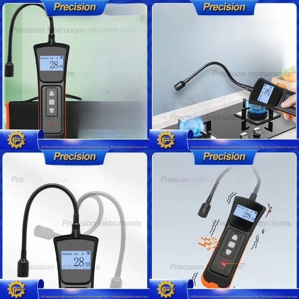 2026 Gas Leak Detector for Natural Gas LPG Methane Hydrogen Propane Detection Alarm Tool