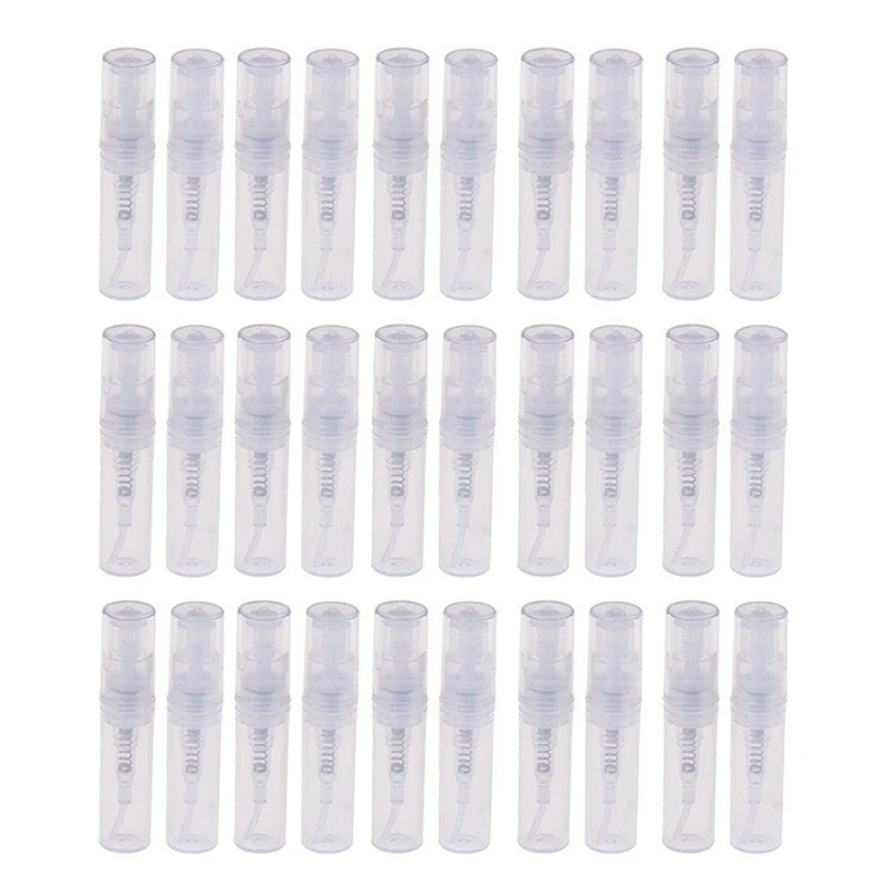 

Mini Transparent 2 ML Spray Plastic Bottle Spray Perfume Empty Sample Bottle Suitable For Travel Party 240Pcs