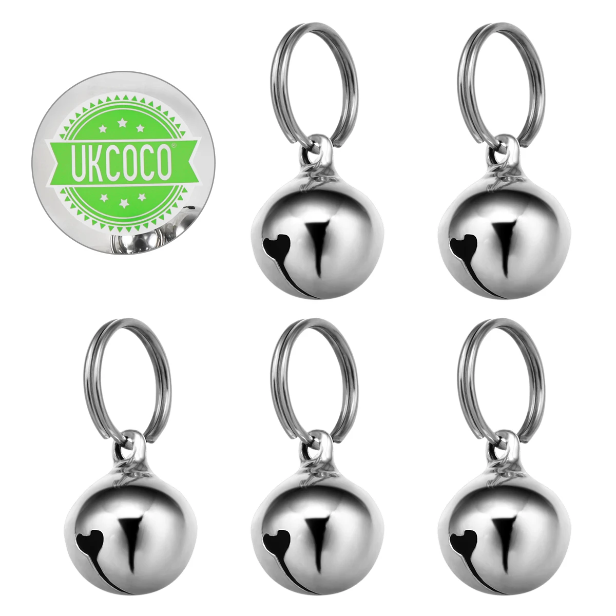 

6pcs 16MM Vintage Copper Bells Set Pendant Copper Pet Necklace Accessories Decorations Pet Necklace Bells Pet Collar Bell