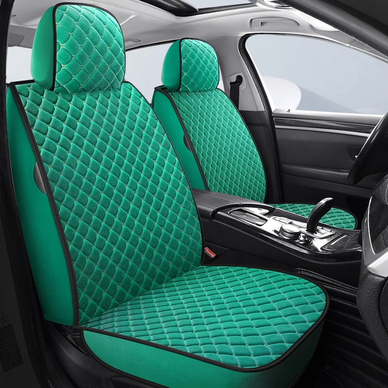 Universal Single Seat Car Mat Thickened Winter Plush Warm Short Fur Car Seat Cushion for Comfort And Protection