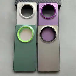 Funda de lujo para Honor Magic6 lite, carcasa mate de piel metálica Aurora, Magic 5 Pro 4 lite