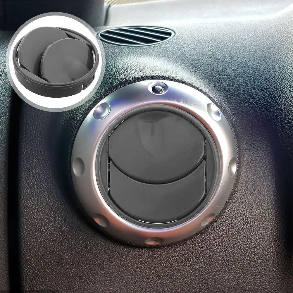 2Pcs Universal Bus Dashboard Air Vent Outlet Air Conditioning Vent Grille Easy Installation for Automotive Airflow