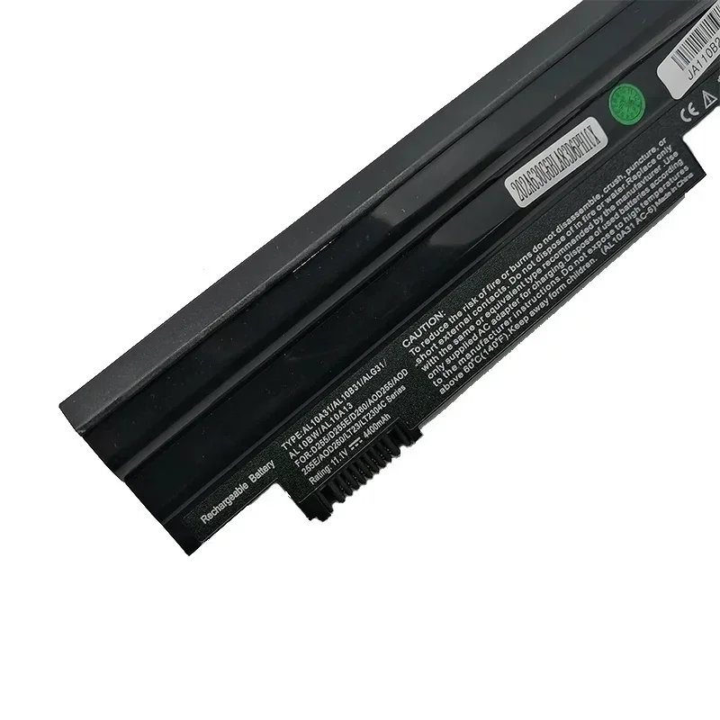 Imagem -06 - Bateria para Acer Aspire One D255 D270 D260 522 722 Aod255 Aod257 Aod260 D255e D257 D257e E100 Al10a31 Al10b31