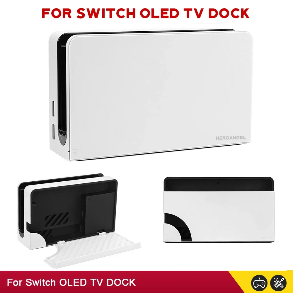 NEUE Begrenzte Version TV Dock für Nintend Schalter OLED Lade Dock HDMI-Kompatibel TV Dock Ladestation Stehen dock