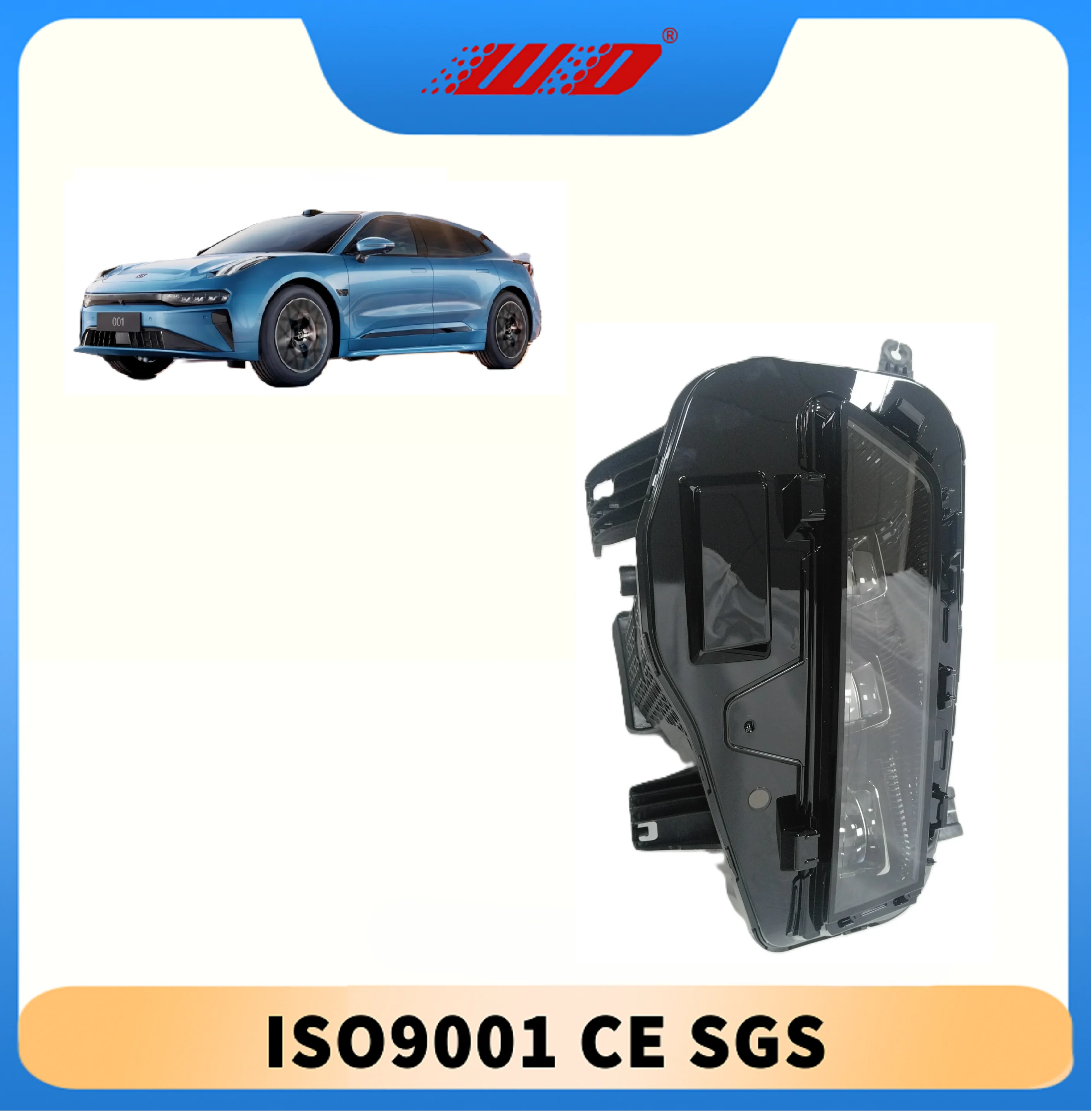 Auto Parts for Zeekr Original Right Front Headlight Assembly 8889335761 From OEM Factory with Good Price Zeekr 009