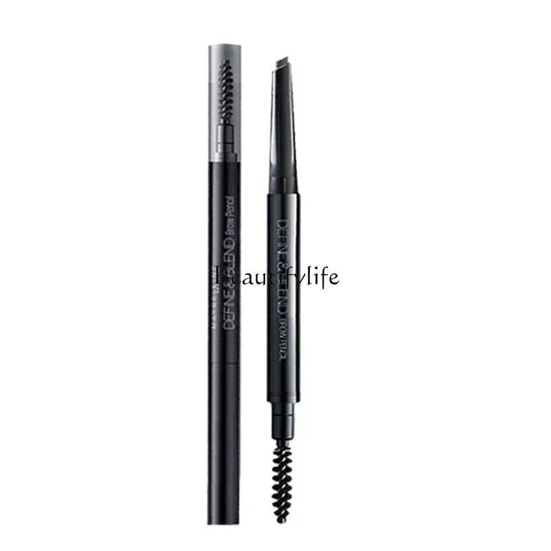 Double-headed eyebrow pencil waterproof and long-lasting, not easy to decolorize, natural beginner