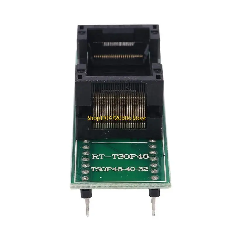 K0EA TSOP48 To DIP48 Double Contact Gold Plating Universal IC Programm Socket Adapter