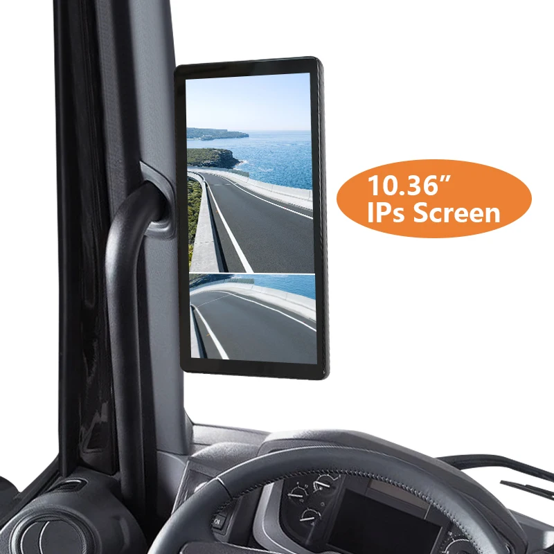 

Universal 10.36 Inch Mirrorless Replace Back up Electronic Bus Rearview Side Mirror Truck