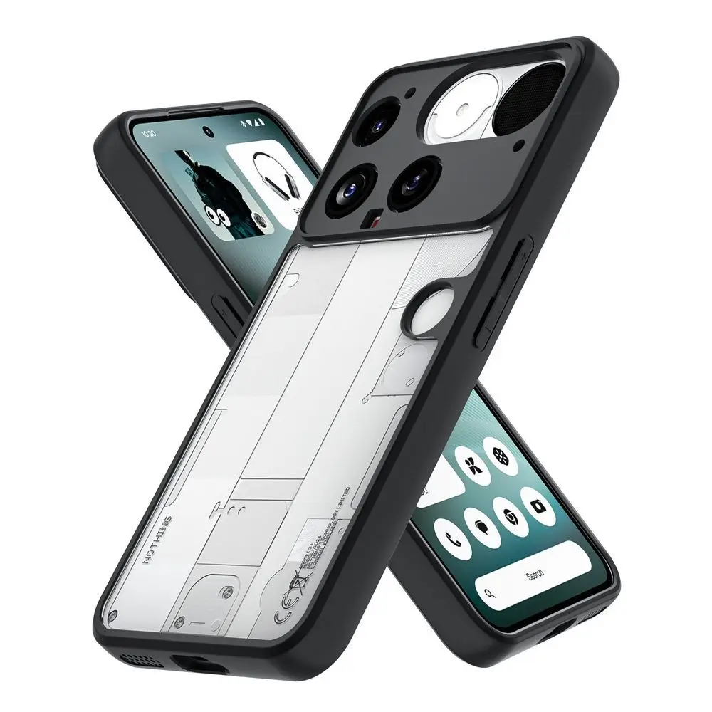 

For Nothing Phone 3A Pro Case Luxury Acrylic Frosted Drop-Proof Cover For Nothing Phone 3 Shockproof Bumper Funda