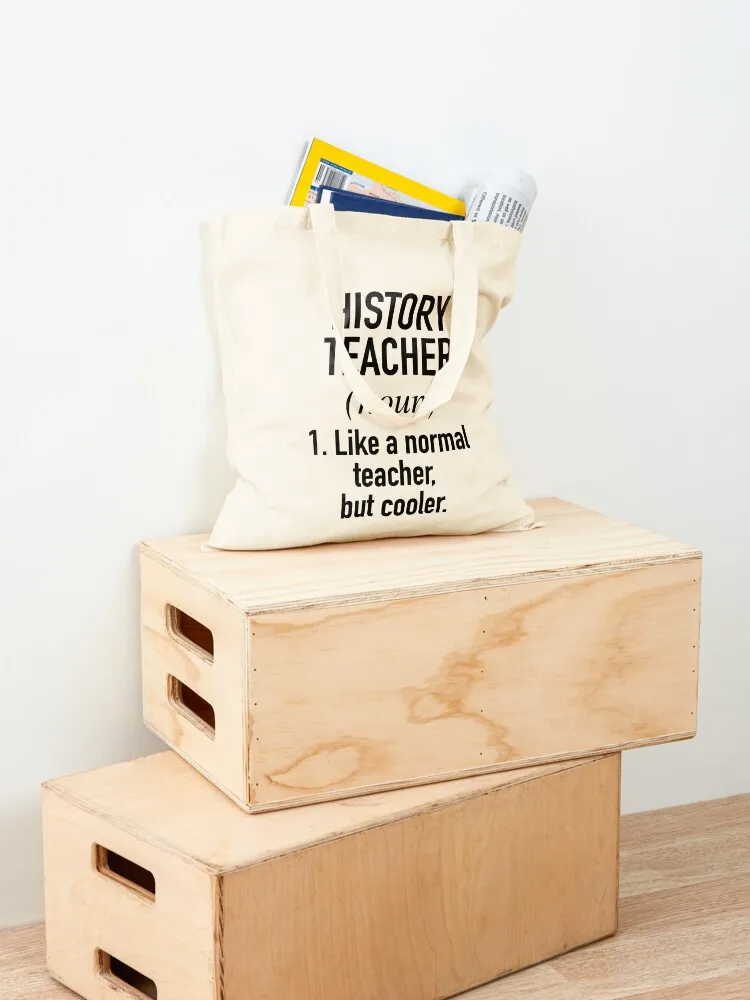 حقيبة تسوق قماشية محددة لمعلم التاريخ، حقيبة يد نسائية، حقائب قماشية، حقيبة حمل #4