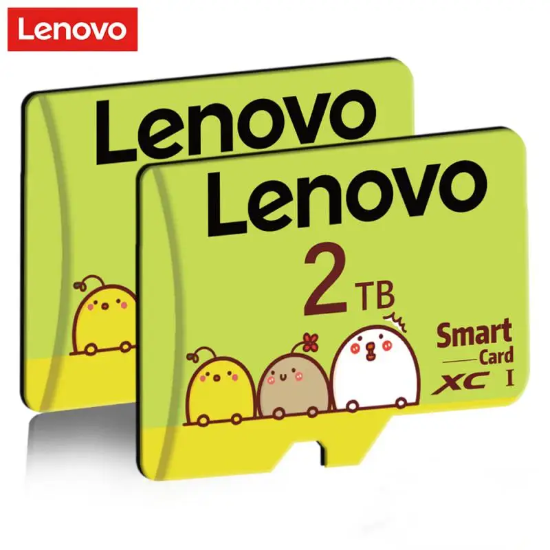 Original Lenovo SD Card Class 10 TF Flash Card 256GB 512GB 1TB 2TB Red & Black Memory Card 128GB For Mobile Phone PC Speaker