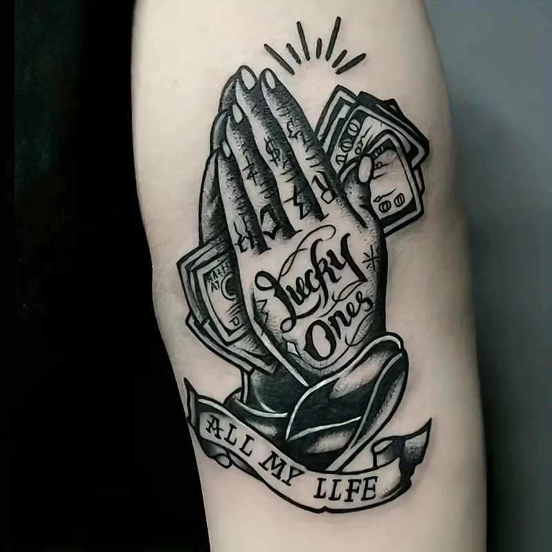 

6 больших травяных тату-наклеек, водонепроницаемых и износостойких, с реалистичными эффектами, для временной татуировки.