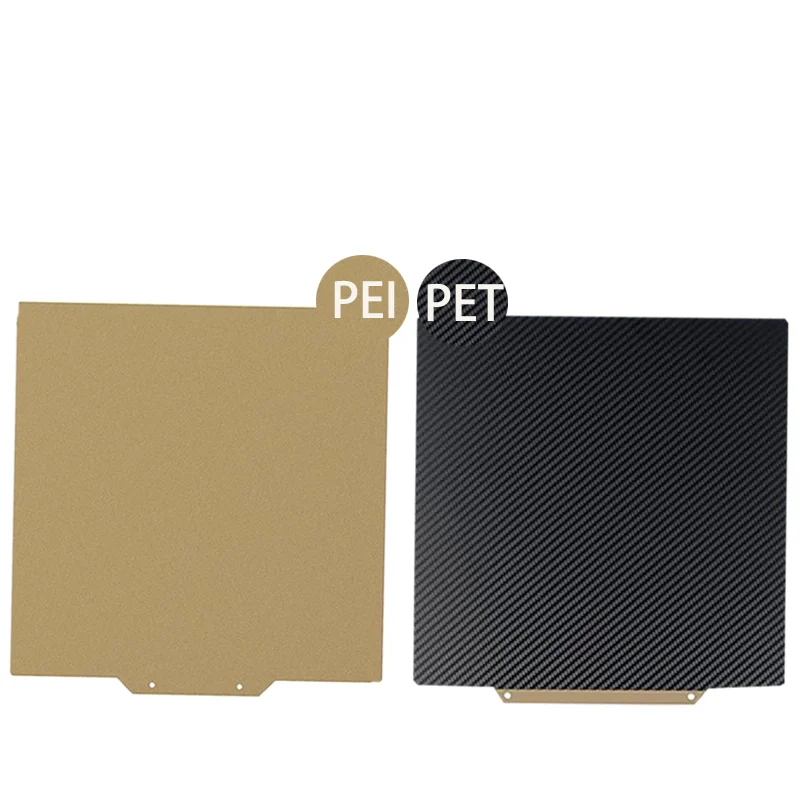 

ENERGETIC PEI PET Sheet 300x300mm Double Sided Textured/Smooth Spring Steel Flexible Build Plate for Voron Lulzbot 3D Printer