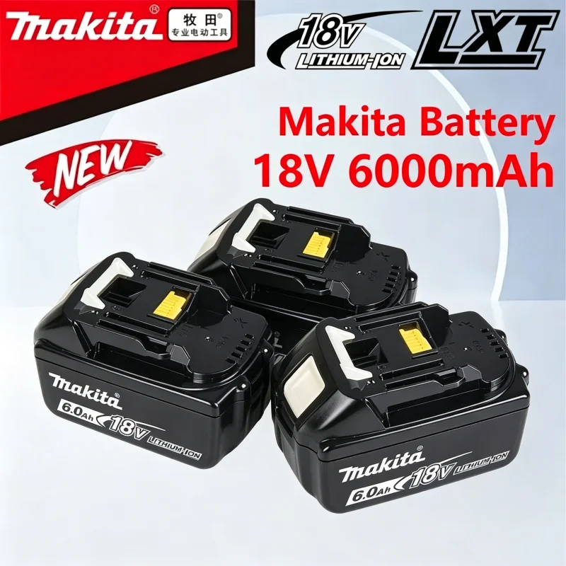 

Makita 18V Battery New Original Rechargeable Battery For Makita BL1830B BL1850B BL1850 BL1840 BL1860 BL1815 Replacement Battery