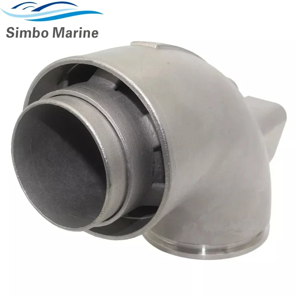 

845261 Exhaust Mixing Elbow for Volvo Penta AQAD30A TAMD30A TMD30A TMD40C TAMD40A TAMD40B AQAD40A AQAD40B SED3091000 GLM 51261
