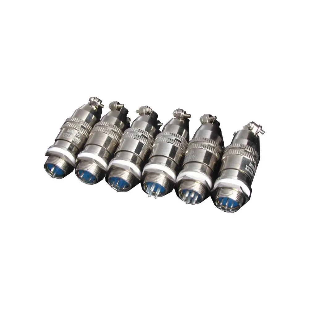 

5 Sets 12mm Reverse XS12-2.3.4.5.6.7.8 Screw Aviation Connector Plug,XS12J2Y,XS12K2P,The aviation plug Cable connectors