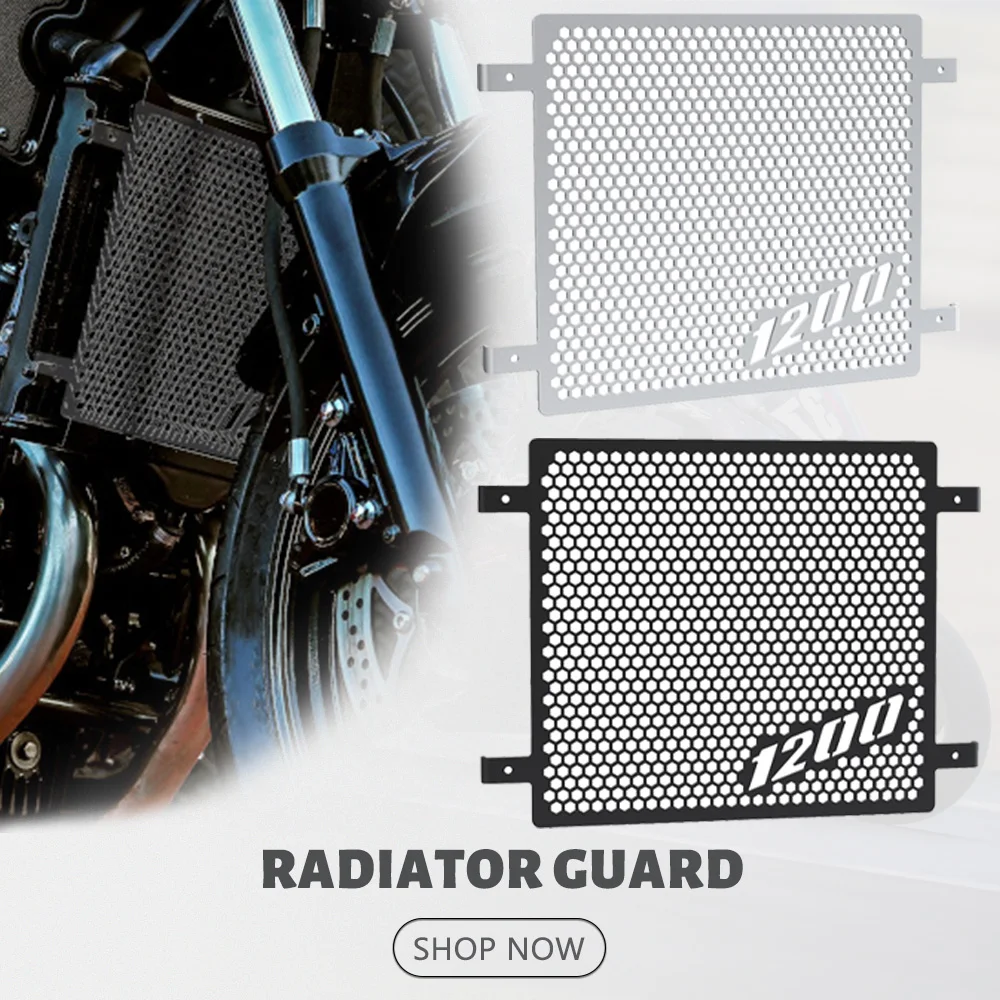 

VMAX 1200 Motorcycle Accessory Radiator Grille Guard Cover Protection FOR YAMAHA VMAX V-MAX 1200 1985-2003-2004-2005-2006-2007