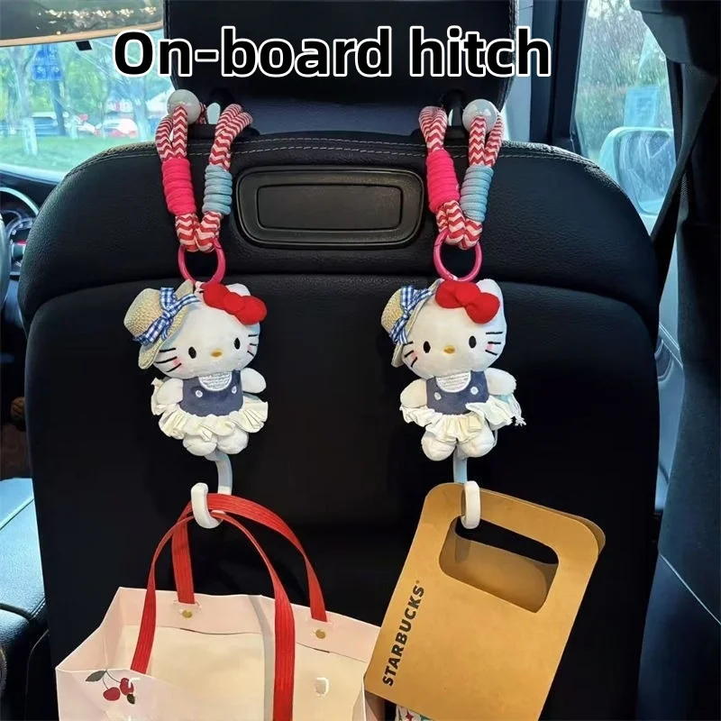 

Hello Kitty My melody индивидуальный креативный автомобильный крючок для мужчин и женщин, дорогой многофункциональный крючок для хранения спинки автомобильного сиденья