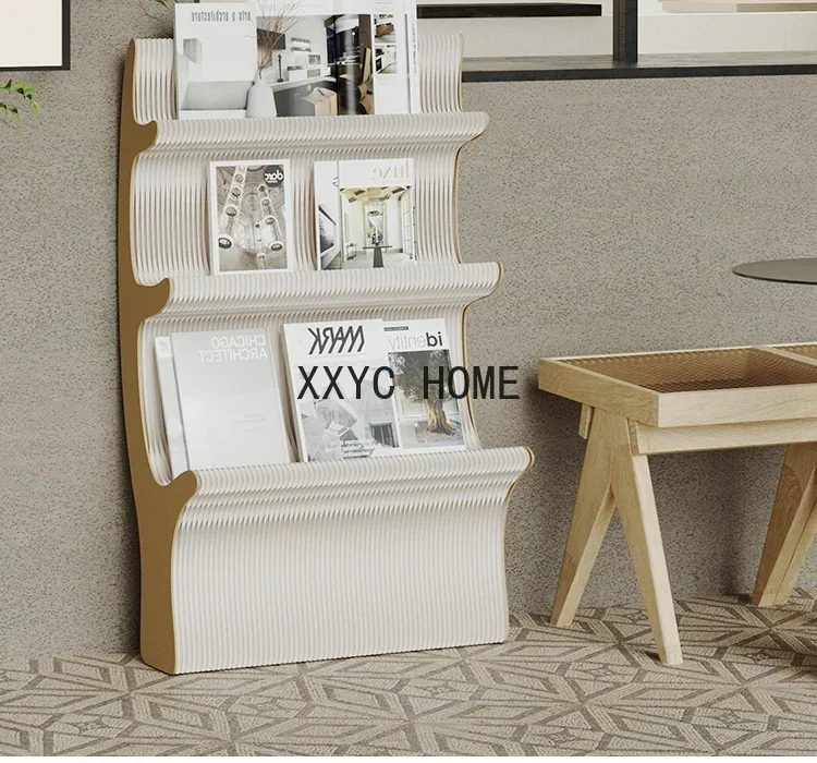 

Bookshelf and Storage Shelf Exhibition Mall Art Creative Display Rack Foldable Portable Display Stand