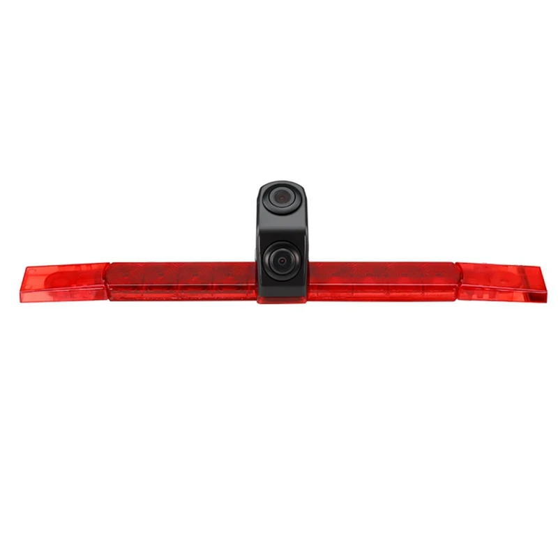 Car Brake Light Reverse Camera Two Lens Slim Flat Back Housing For Hella 2DA 343 106-201 Light Camera