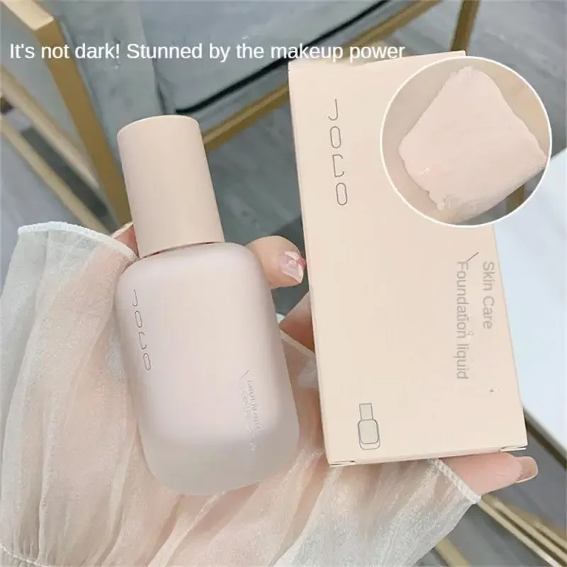 

1PC Liquid Foundation Full Concealer Waterproof Base Brighten Whitening Cover Dark Circles Matte Face Foundation Makeup Cosmetic