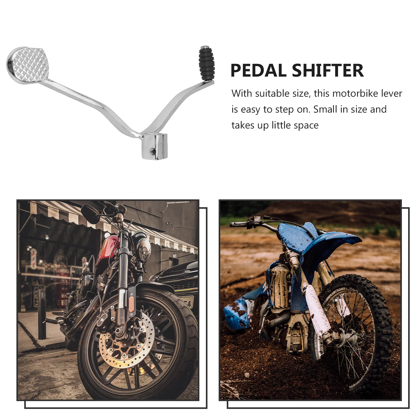 

Motorbike Gear Shifter Lever Replacement Pedal Reliable Enduring Efficient Transmission Gear Fine Tuning Shift Lever