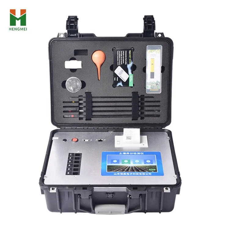 

HM-GT1Soil testing equipment Price of soil testing and fertilizing equipment Soil nutrient detector brand