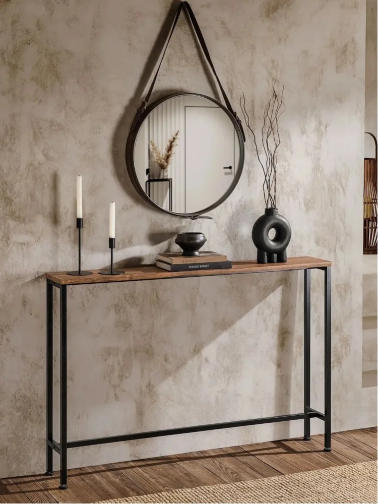 SoBuy FSB19-XL-N Vintage Konsolentisch Metall Flurtisch Dekotisch Sideboard Beistelltisch BHT ca: 120x80x20cm