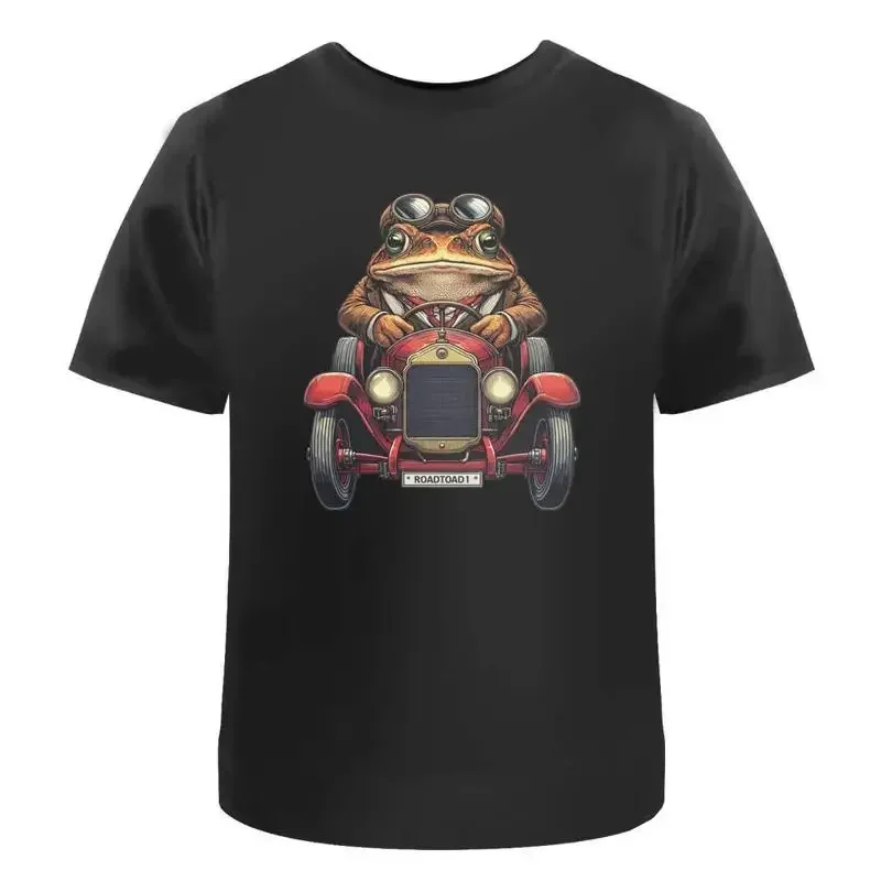 Toad Driving A Red Sports Car' Cotton T Shirt Ta050853