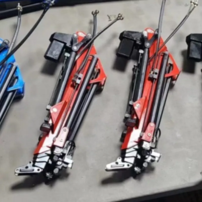 

Metal Fly Jib Arm Crane Spare Part for Toy 1/14 RC Hydraulic Dumper Car Radio Controlled Tipper Tractor Truck DIY Model Vehicles