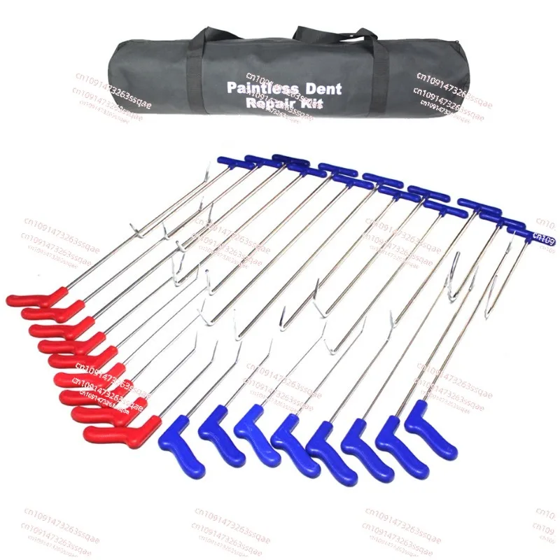 

Профессиональный набор стержней для ремонта вмятин автомобиля, 30 шт., с сумкой для инструментов, крючком, набор инструментов, инструменты для ремонта автомобиля, набор для ремонта вмятин автомобиля