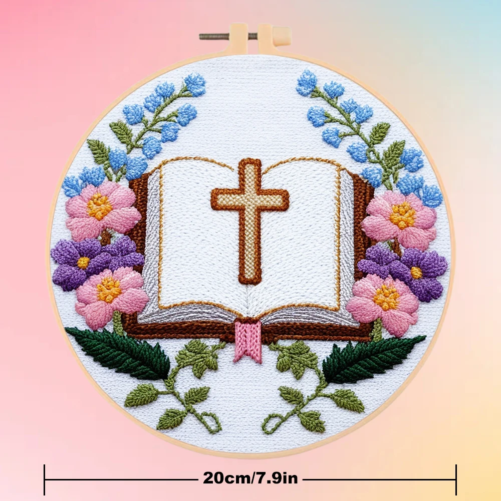 طقم تطريز موموآرت مع إطار، تصم - مراجعة Embroidery Design Patterns Flowers وسعره