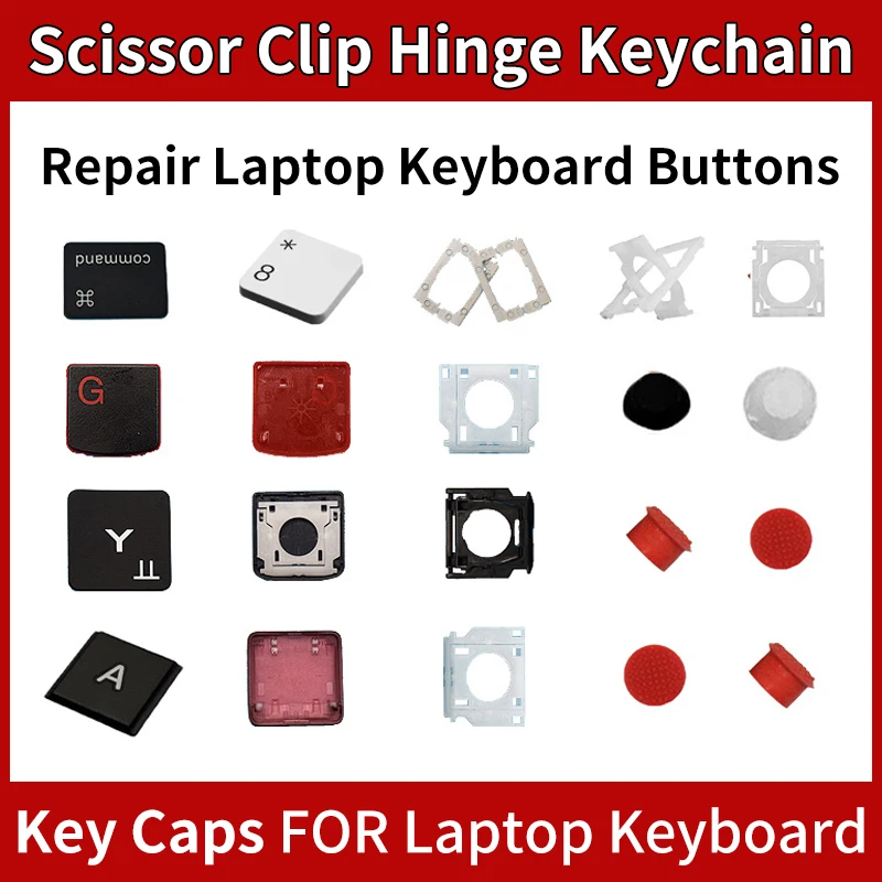 

Keyboard Laptop For ASUS ACER HP DELL IBM lenovo Xiaomi HUAWEI Samsung MSi LG Apple HASEE SONY cap Keycap And hinge Replacement