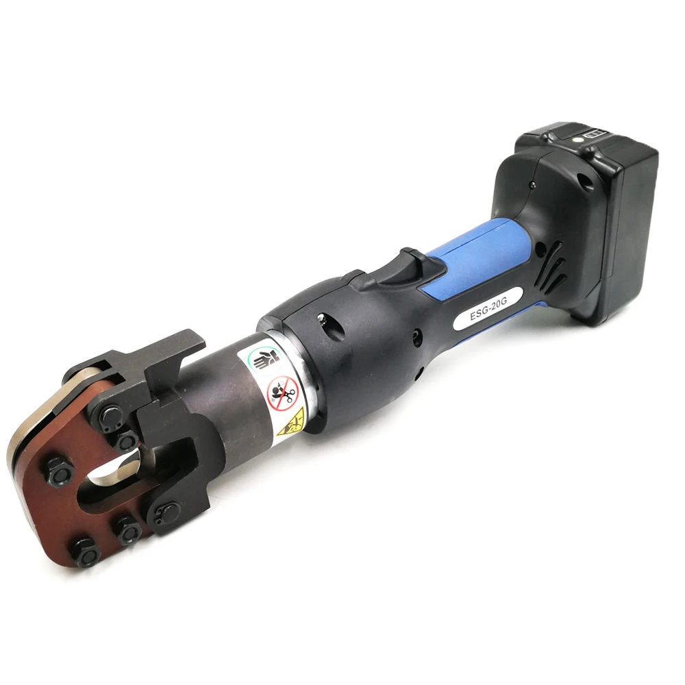 Acsr Cutter Elektrische Gevlochten Draad ESG-20G Batterij Handleiding Kabel Cutter Max 21Mm Hydraulische Kabel Snijgereedschap