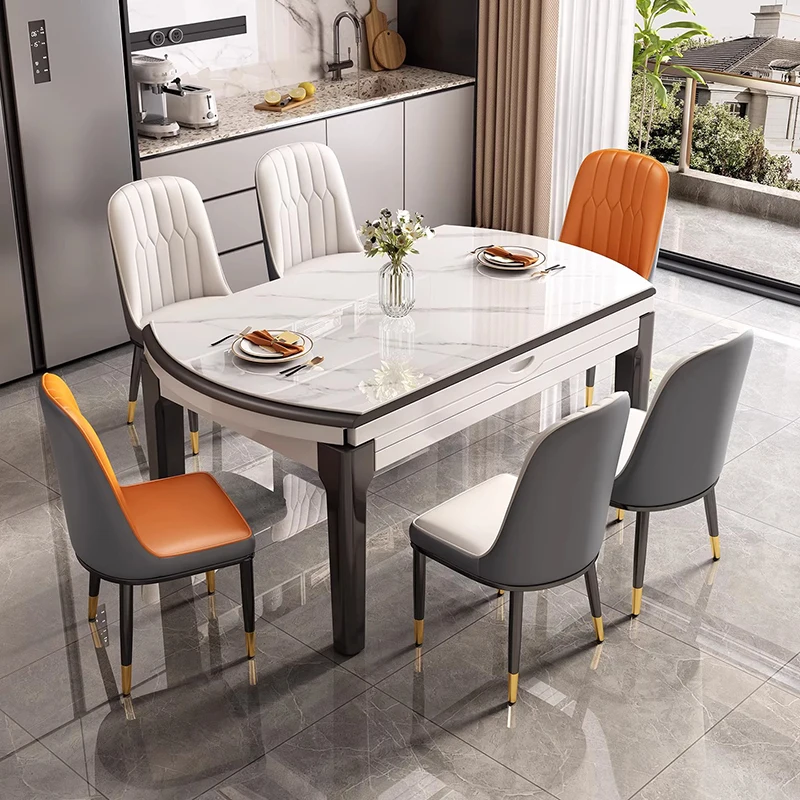 

Minimalist Style Table Exquisite Glamour Trendy Beauty Dining Table European Classic Tavolo Di Pranzo Dining Room Furniture