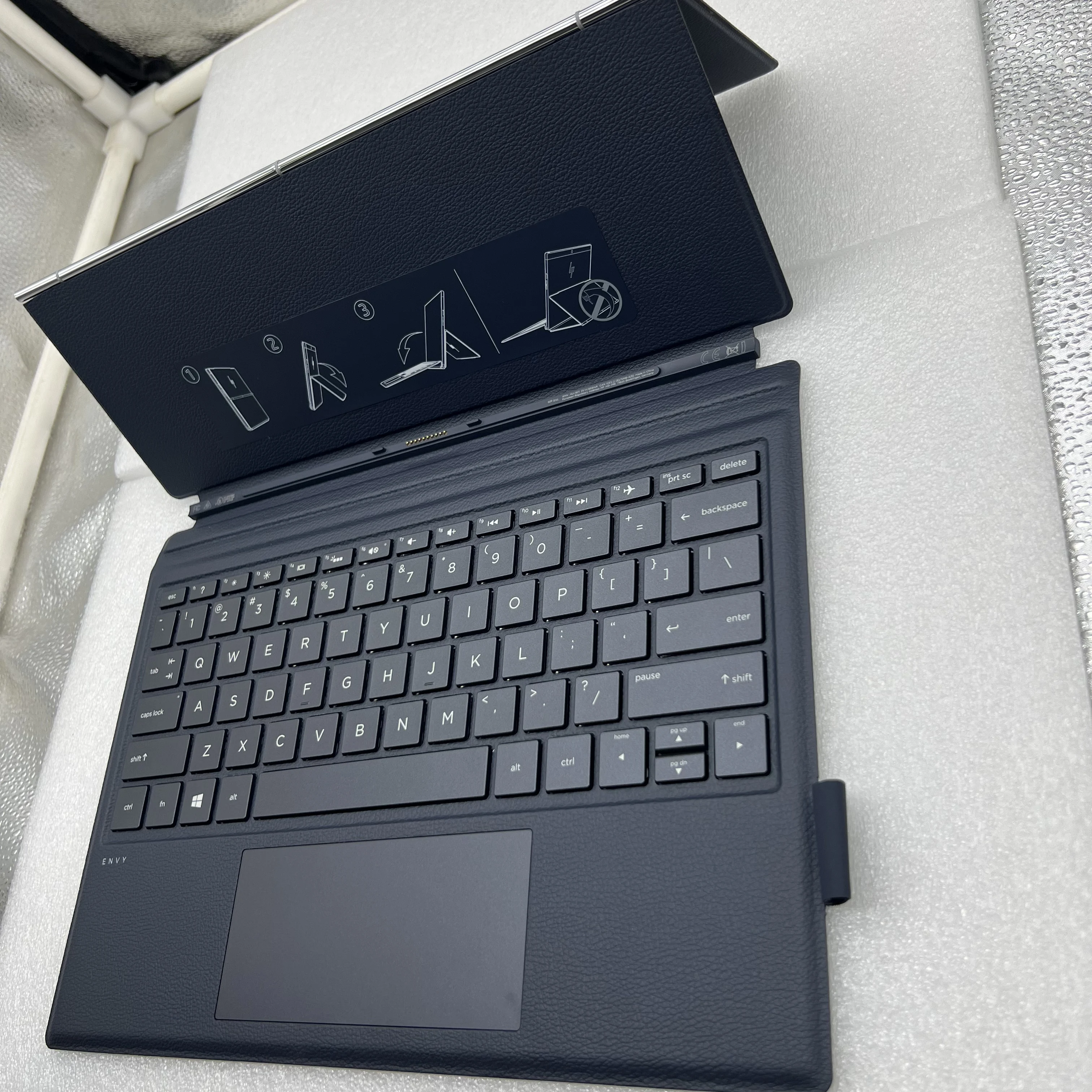 Original keyboard for HP ENVY X2 12-G Tablet 2-in-1 Keyboard Dock Holster Assembly D9B Case Replacement