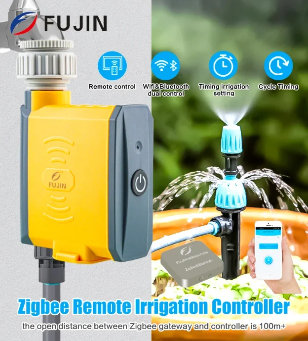 Irrigation Zigbee WiFi Gateway Flower Watering Controller Timing Watering Artifact Automatic Smartphone Remote Timer