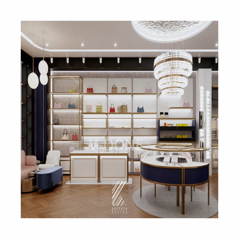 

Customized. cabinet antique jewelry display fashion jewelry shop interior design