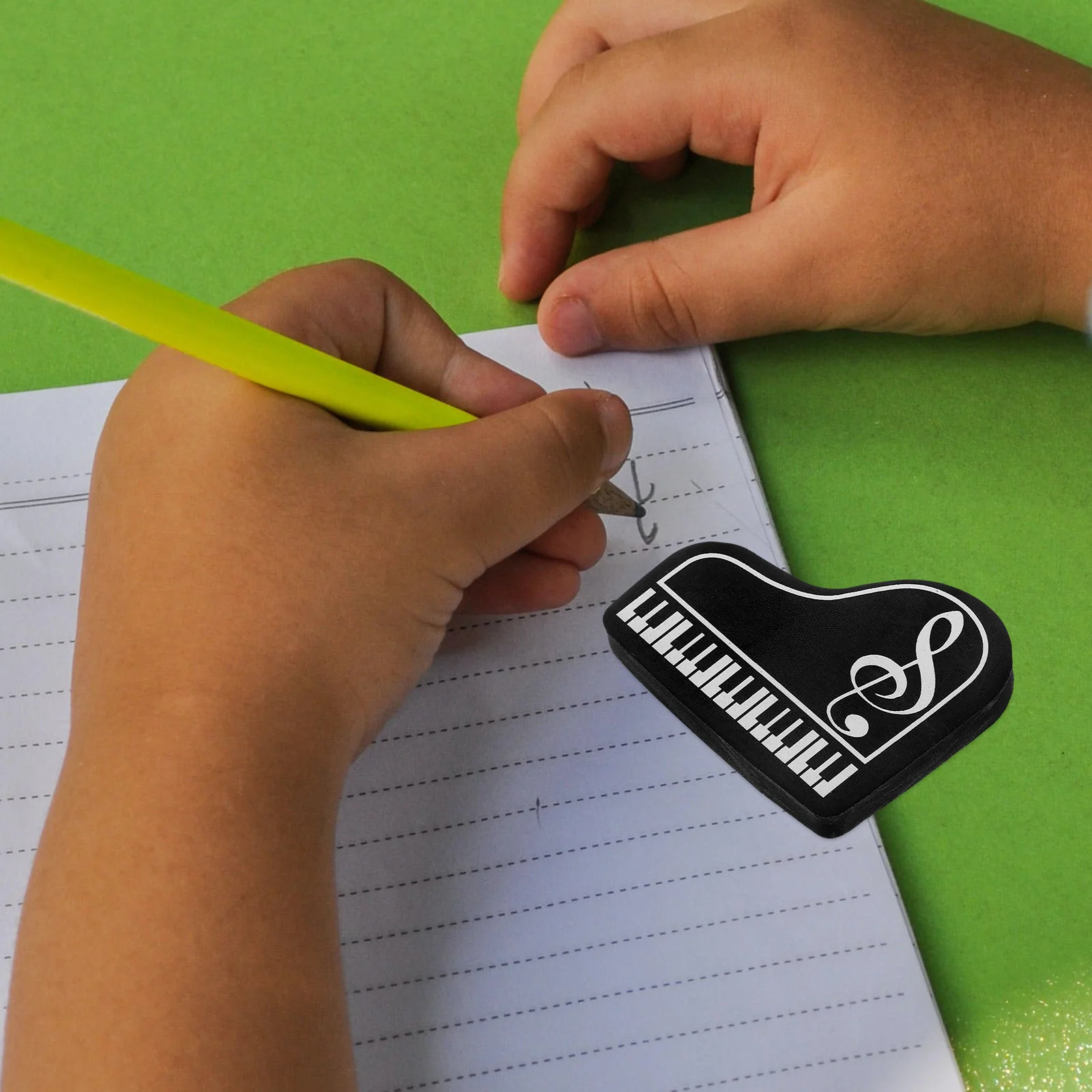 Puzzle gommes en forme de piano, jouets musicaux pour la maison et l'école des enfants