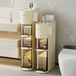 UFORU Bathroom storage rack drawer kitchen bathroom toilet storage cabinet Toilet side cabinet Seam storage cabinet waterproof