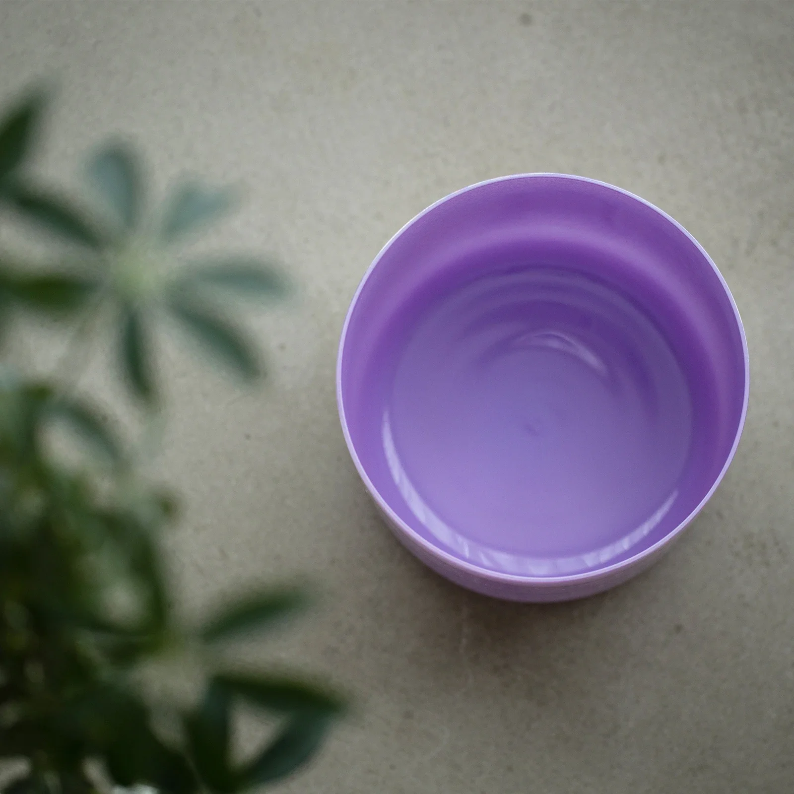 STAR LINKUP 6 Inch F Note Purple Clear Cosmic Light Quartz Crystal Singing Bowl for Meditation Sound Healing with Suede Stick