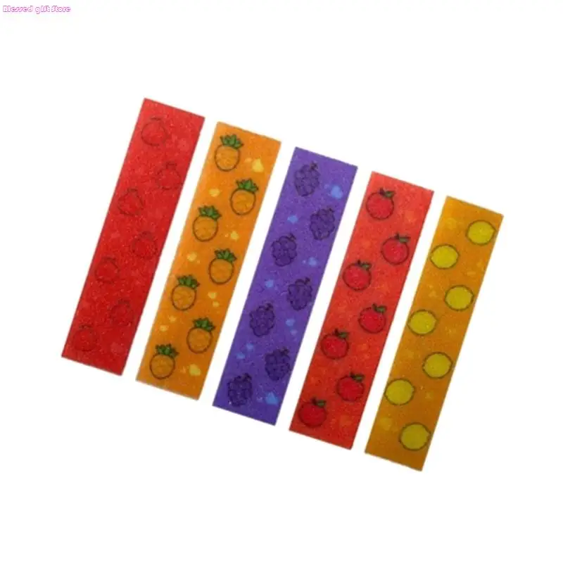 D0JC ชุดสติกเกอร์บรรเทากลิ่นตกแต่ง 5 ชิ้นพร้อมพื้นผิวสำหรับตกแต่งโน้ตบุ๊กโทรศัพท์สติกเกอร์กาวที่แข็งแกร่ง