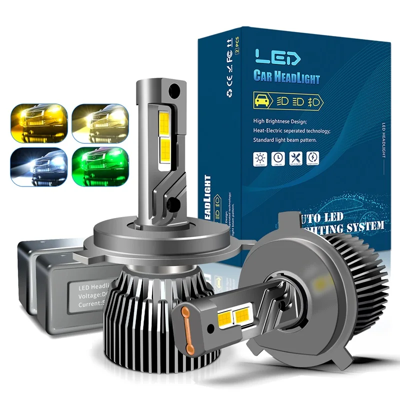 

H11 LED Headlight Bulb 3000K 4300K Car Fog Light 9004 9005 HB3 9006 HB4 H1 H7 H8 H9 12V 130W Automotive Lamp