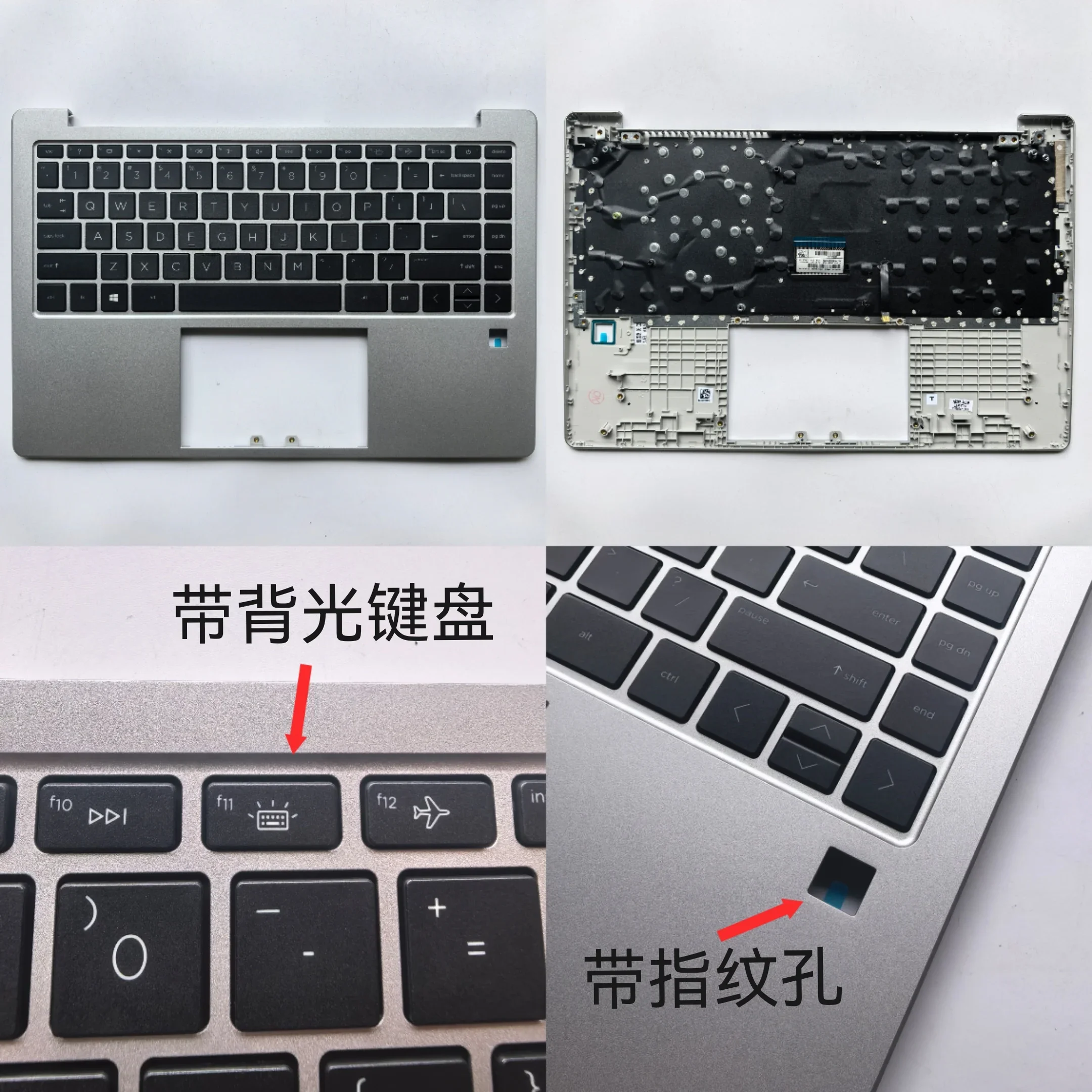 

US new laptop palmrest cover with keyboard for HP Book 14 245 G10 240 14-EM TPN-I141 14-EP 14-gr TPN-I142