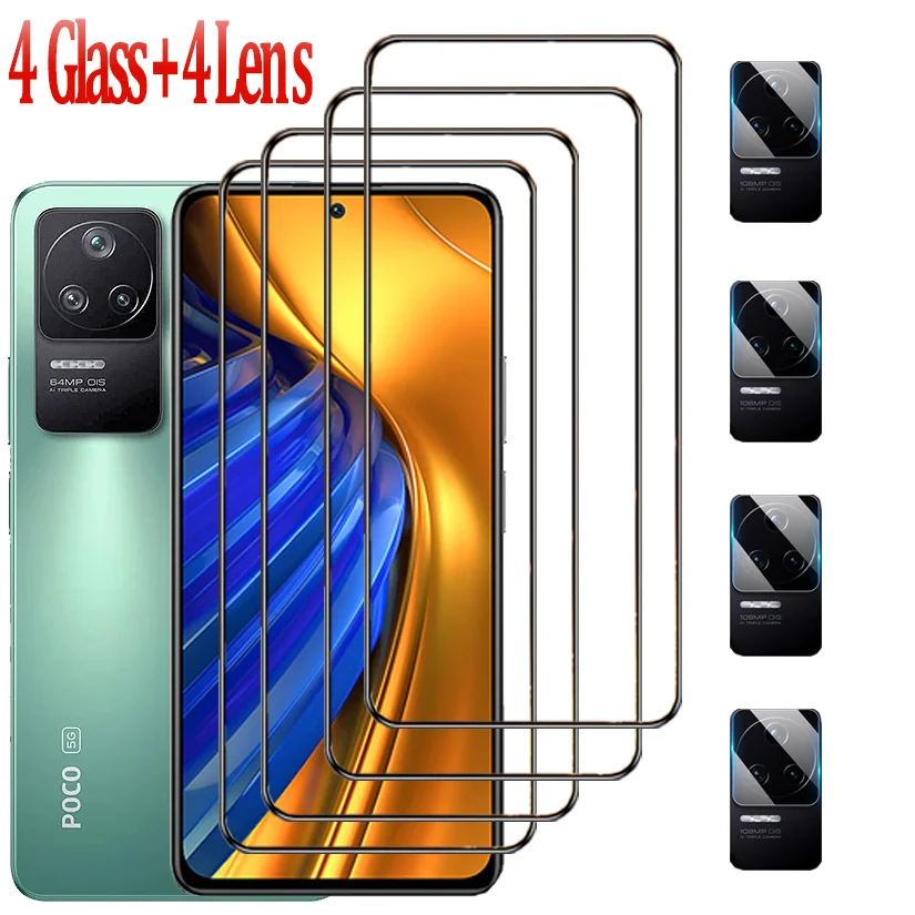 

poco-f5, Poco F4 GT Hard Glass For Xiaomi Poco F4 GT Tempered Glass Poco F5 Smartphone Film Poko F4 GT Screen Protector Pocco Little Poco F5 Pro Camera Lens Protective Pelicula Poco X5 Pro 5g F4 5G