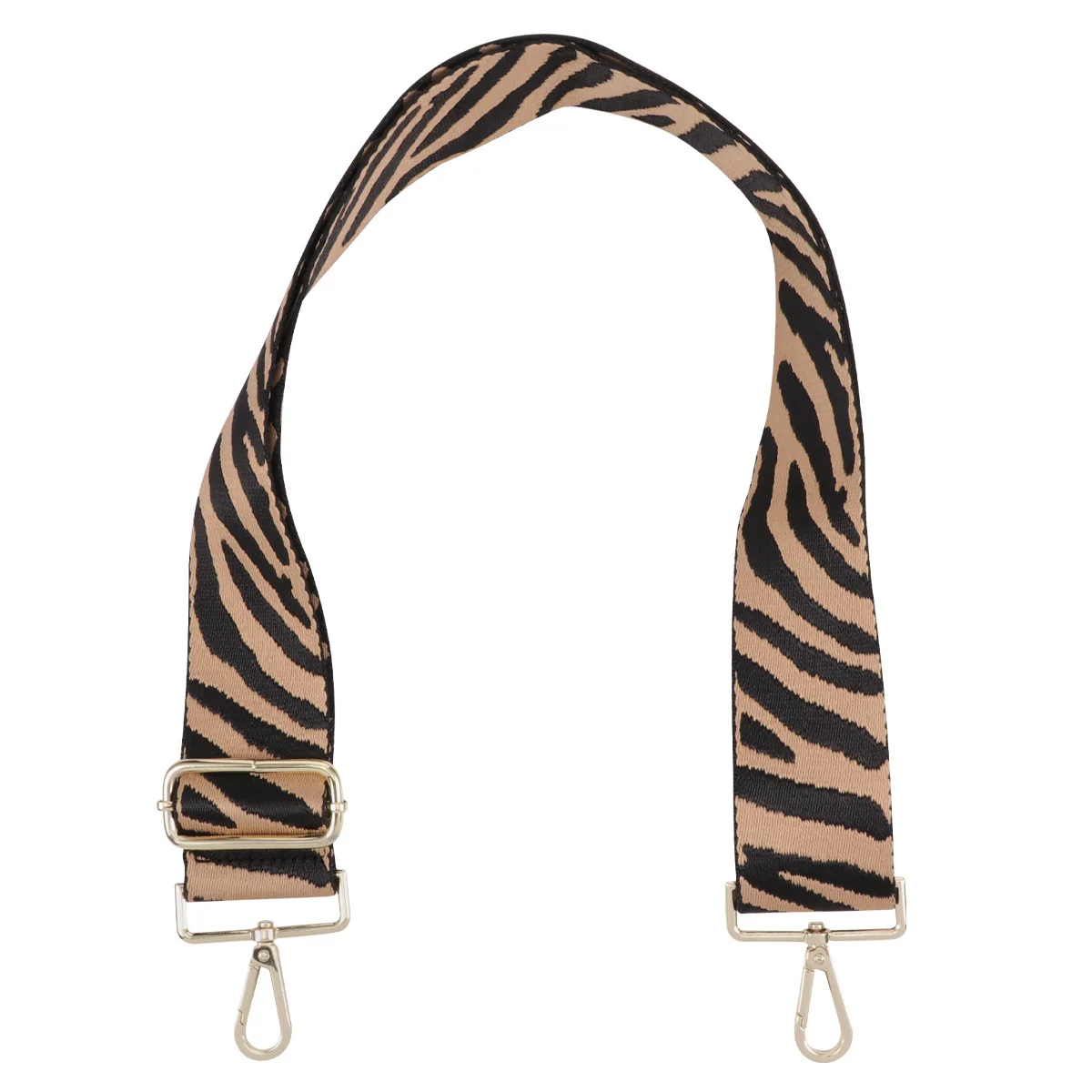 الإبداعية زيبرا طباعة حزام الكتف قابل للتعديل طول قماش قوي محفظة ملحق حزام الكتف استبدال المحفظة